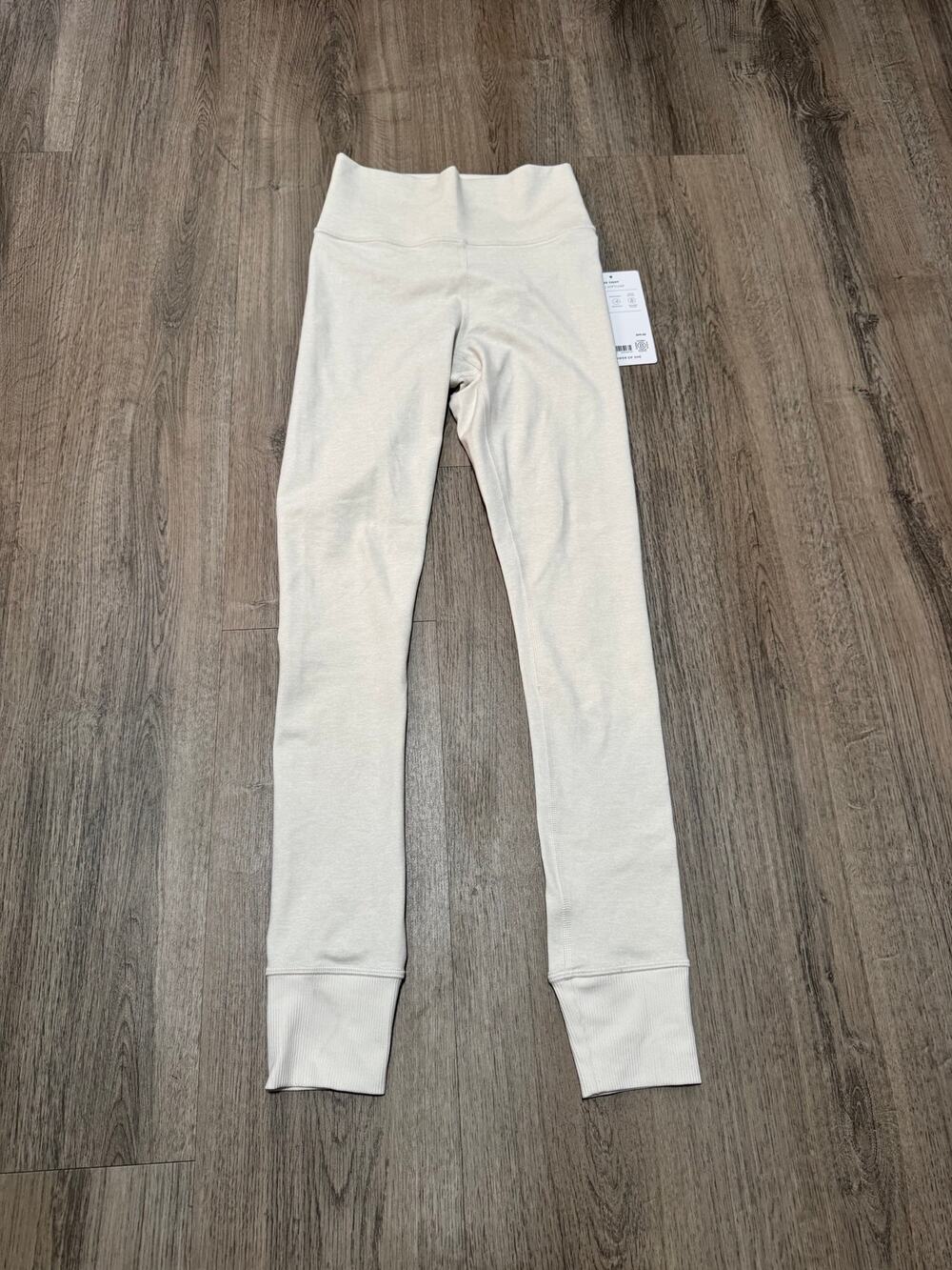 Athleta Women's High-Waist Cream Softluxe Leggings